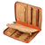 WOLF Ida Travel Zip Jewelry Portfolio in Orange