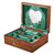 WOLF Ballet Musical Jewelry Box - Sleeping Beauty Walnut Wood