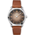 OMEGA Seamaster Railmaster 38mm watch with Brown Leather Strap