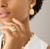 Marco Bicego Lunaria Two-Drop Earrings with Diamond Accents