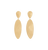 Marco Bicego Lunaria Slim Twist Double Drop Earrings