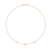 Marco Bicego Siviglia Lightweight Beaded Necklace with Diamonds