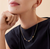 Marco Bicego Siviglia Lightweight Beaded Necklace with Diamonds