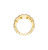 Sabel Collection Yellow Gold Fluted Ring