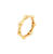 Sabel Collection Yellow Gold Bamboo Band