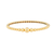 Sabel Collection Yellow Gold Graduated Bead Bangle