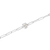 Dinh Van Le Cube White Gold Diamant Chain Bracelet Diamond Detail