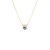Dinh Van Le Cube Yellow Gold Blue Sapphire Necklace