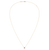 Dinh Van Le Cube Yellow Gold Pink Sapphire Necklace