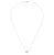 Dinh Van Pulse White Gold Small 3 Rows Diamond Pendant