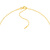 Sabel Collection Yellow Gold Knot Pendant