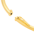 Sabel Collection Yellow Gold Love Knot Tube Bangle