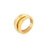Sabel Collection Yellow Gold Triple Open Tube Band