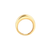 Sabel Collection Yellow Gold Triple Open Tube Band