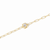 Dinh Van Le Cube Yellow Gold Diamant Chain Bracelet