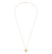 Dinh Van Le Pavé Medium Open Square Pendant on Chain