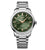 Longines Conquest Heritage 38mm Watch with Green Dial