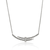 John Hardy Spear Sterling Silver Station Necklace with Diamonds