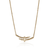 John Hardy Spear Yellow Gold Station Necklace with Diamonds