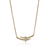John Hardy Spear Yellow Gold Station Necklace with Diamonds