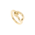 Dinh Van Maillon Yellow Gold Large Ring