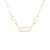 Dinh Van Maillon Yellow Gold Small Diamond Necklace