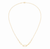 Dinh Van Maillon Yellow Gold Small Diamond Necklace