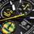 TAG Heuer Formula 1 Chronograph X Senna Watch with Yellow Rubber Strap