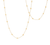 Marco Bicego Siviglia Yellow Gold Long Necklace with Small Bean