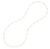 Marco Bicego Siviglia Small Bean Long Necklace with Diamond Accents