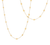 Marco Bicego Siviglia Yellow Gold Long Necklace with Medium Bean