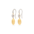 Marco Bicego Siviglia Mixed Metals Hook Earrings with Diamond Accent