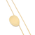 Marco Bicego Lunaria 18k Yellow Gold Small Petal Pendant Necklace