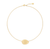 Marco Bicego Lunaria Yellow Gold Small Petal Pendant Necklace