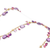 Marco Bicego Paradise Amethyst and Pink Tourmaline Gemstone Necklace