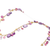Marco Bicego Paradise Amethyst and Pink Tourmaline Long Gemstone Necklace