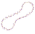 Marco Bicego Paradise Amethyst and Pink Tourmaline 18k Yellow Gold Long Necklace