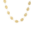 Marco Bicego Lunaria Yellow Gold Single Strand Petal Necklace