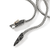 John Hardy Naga Lariat Necklace with Black Sapphire, White Diamonds, and Blue Sapphire Eyes