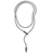 John Hardy Naga Lariat Necklace with Black and Blue Sapphires and Diamonds