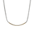 John Hardy Essentials Mixed Metals Smiley Bar Necklace