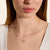 John Hardy Essentials Mixed Metals Heart Link Necklace with Diamonds