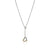 John Hardy Essentials Mixed Metals Heart Lariat Necklace with Diamonds