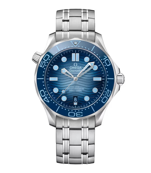 Seamaster Diver 42mm Summer Blue Wave Dial Omega Watch Fink s