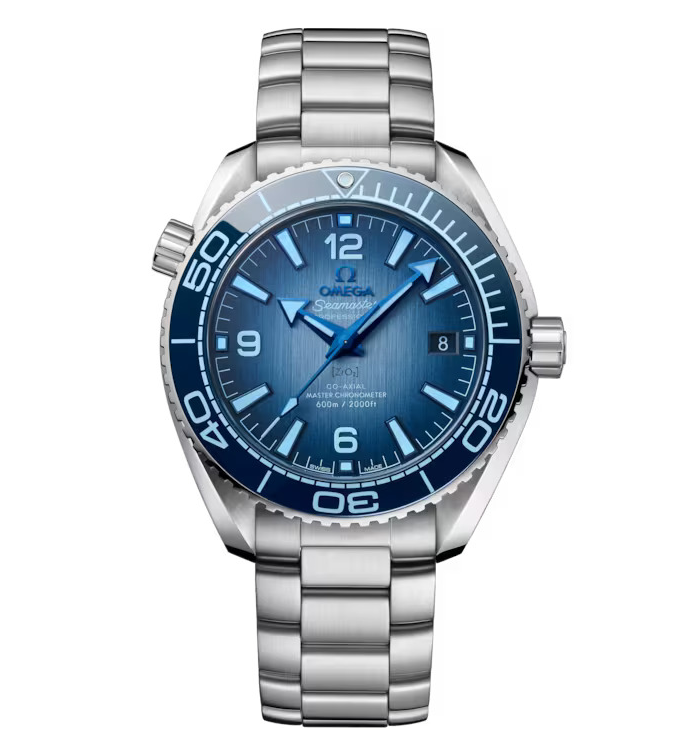 OMEGA Seamaster Planet Ocean 600m, 39.5mm Watch with Summer Blue Dial