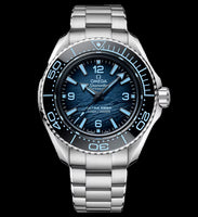 OMEGA Seamaster Planet Ocean 600m, 45.5mm with Summer Blue Wave Dial