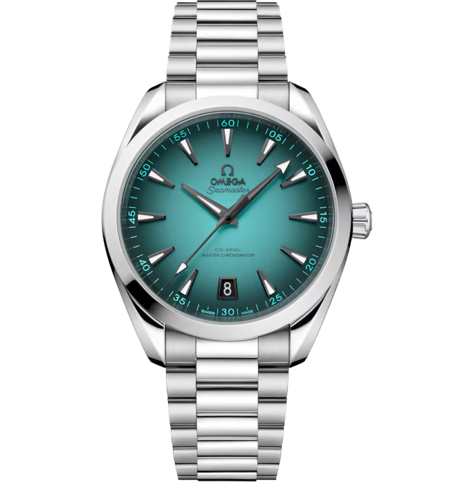 OMEGA Seamaster Aqua Terra 150m, 41mm with Turquoise Dial