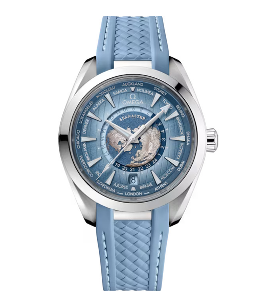 Seamaster Aqua Terra 43mm Rubber Strap Omega Watch | Fink's