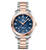 OMEGA Seamaster Aqua Terra 150m 34mm Men&#39;s Watch with Blue Dial