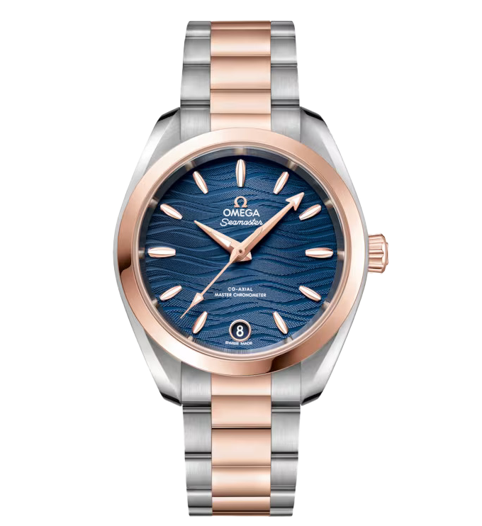 OMEGA Seamaster Aqua Terra 150m 34mm Men's Watch with Blue Dial